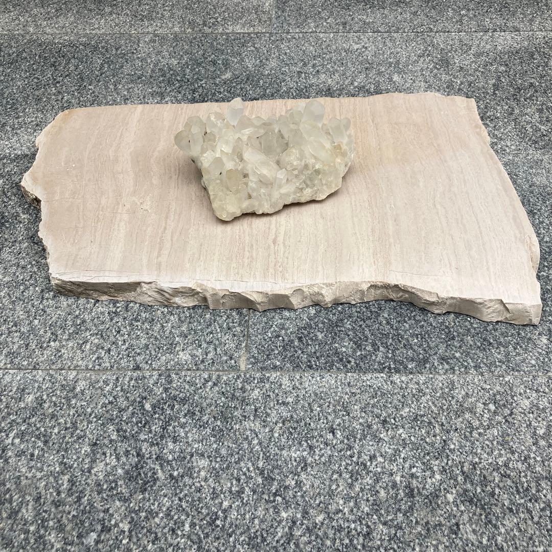 大理石プレート　アクセサリープレート　石灰岩　ディスプレイ　飾り台　トレイ