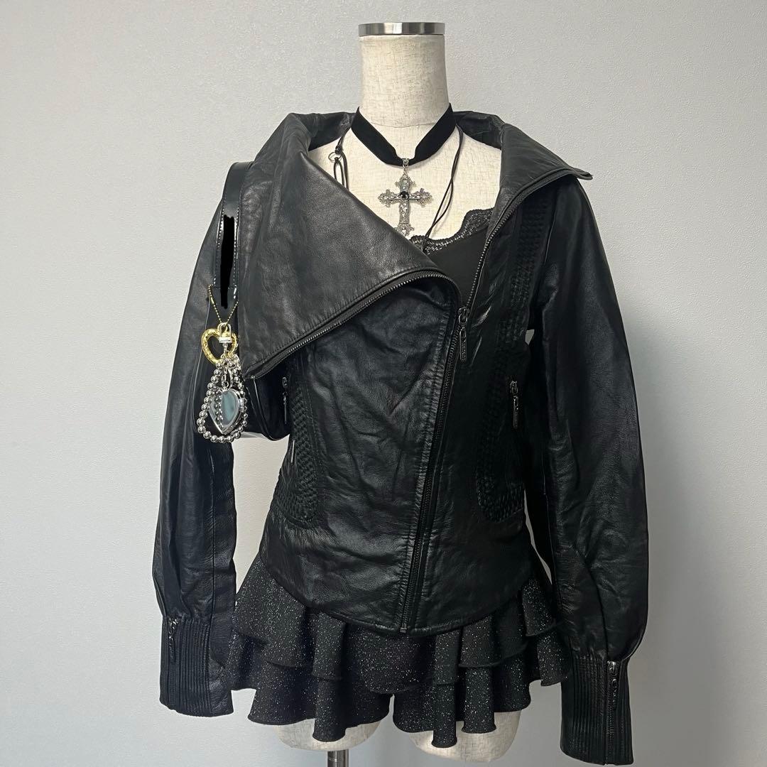 archive 本革 y2k NANA ロックパンク ゴシック ライダース