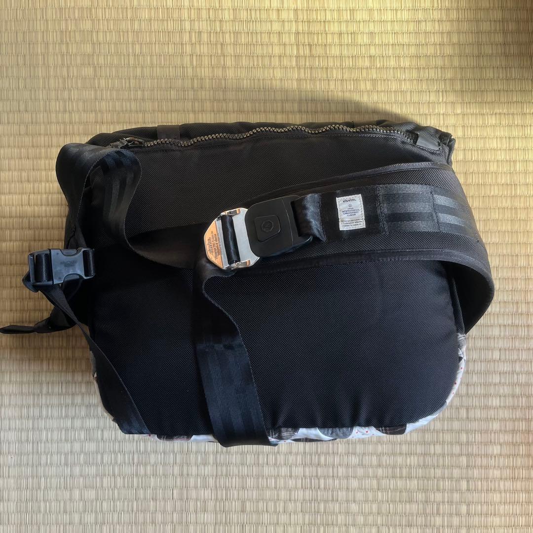 visvim メッセンジャーバッグ 黒　キルティング