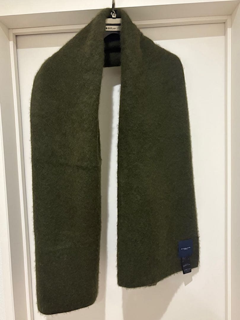 RAINMAKERレインメーカー22AW定価6万円ミンクカシミヤ大判ストール
