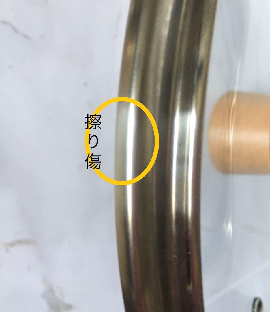 鍋蓋ユニバーサル蓋　直径26cm 木製ハンドル