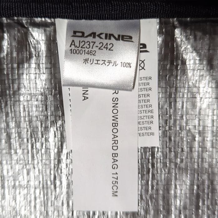 DAKINE HIGH ROLLER スノーボードバッグ 175cm ブラック