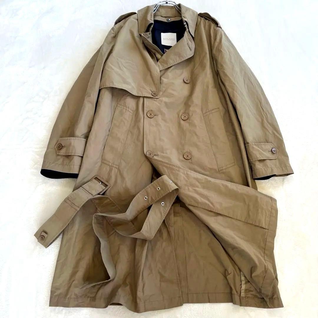 ちぃマッキントッシュフィロソフィー ブルーブルー トレンチコート