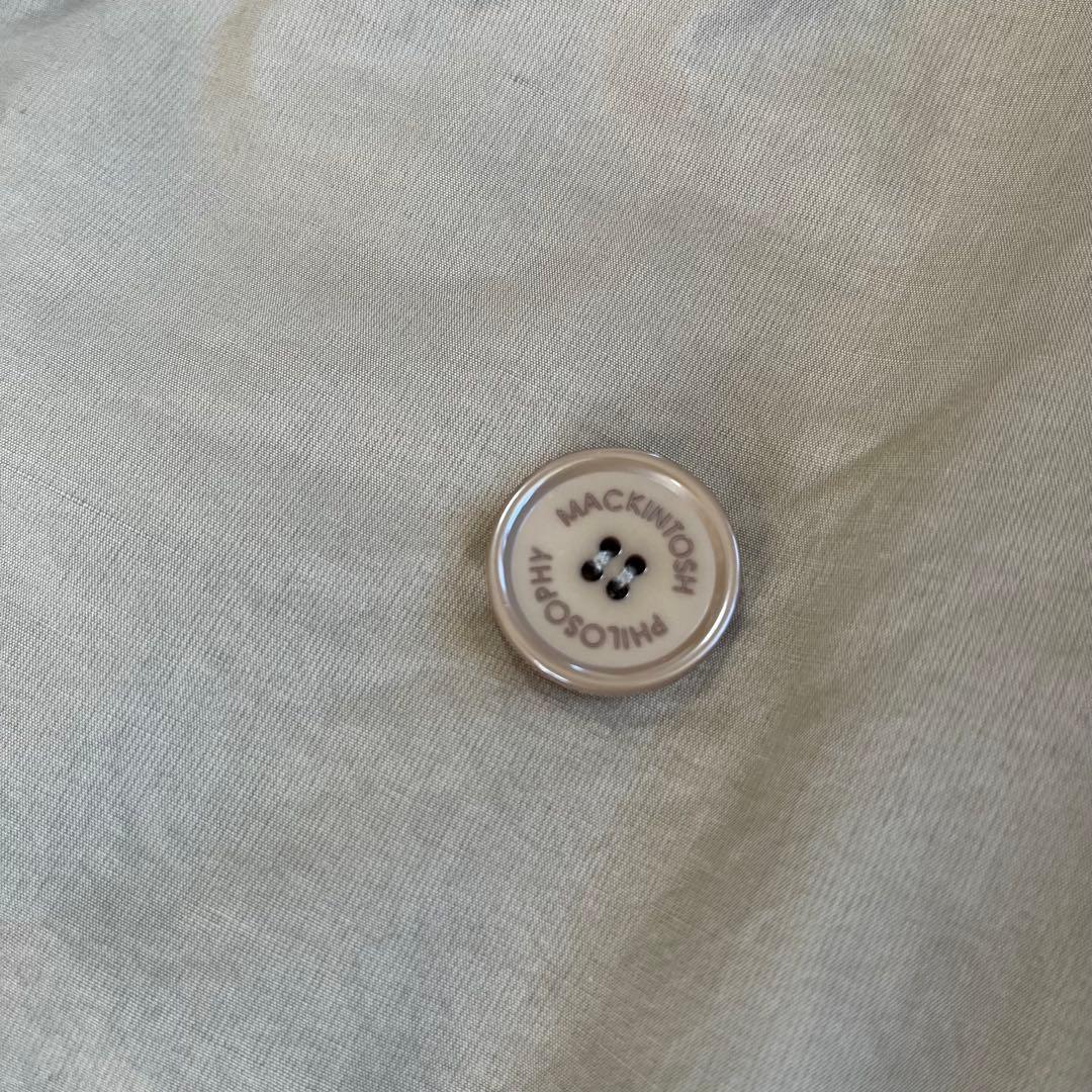 ちぃマッキントッシュフィロソフィー ブルーブルー トレンチコート