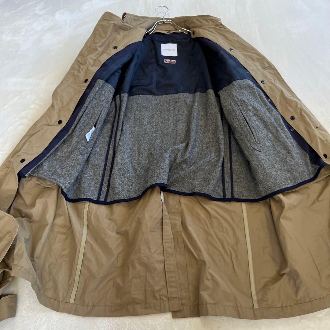 ちぃマッキントッシュフィロソフィー ブルーブルー トレンチコート