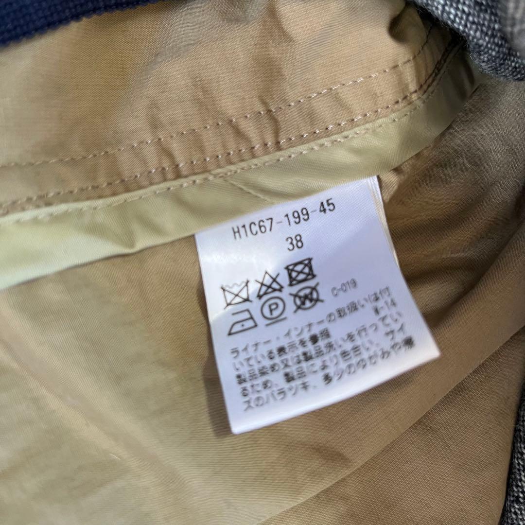 ちぃマッキントッシュフィロソフィー ブルーブルー トレンチコート