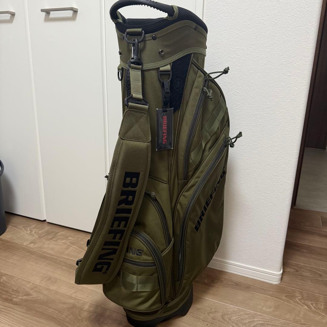 未使用 [直営店限定モデル] BRIEFINGキャディバッグ CR01新作
