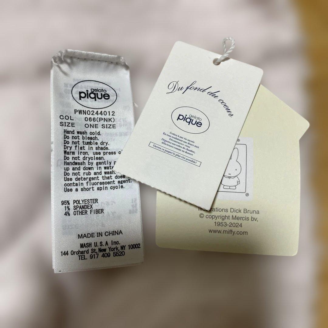 GELATO PIQUE ジェラピケ　ミッフィー ルームウェア　ワンピース