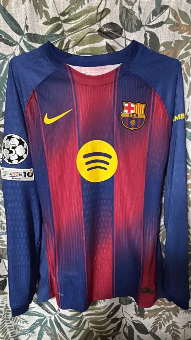[CL仕様] FCバルセロナユニフォーム#10 LAMINE YAMALレプリカ