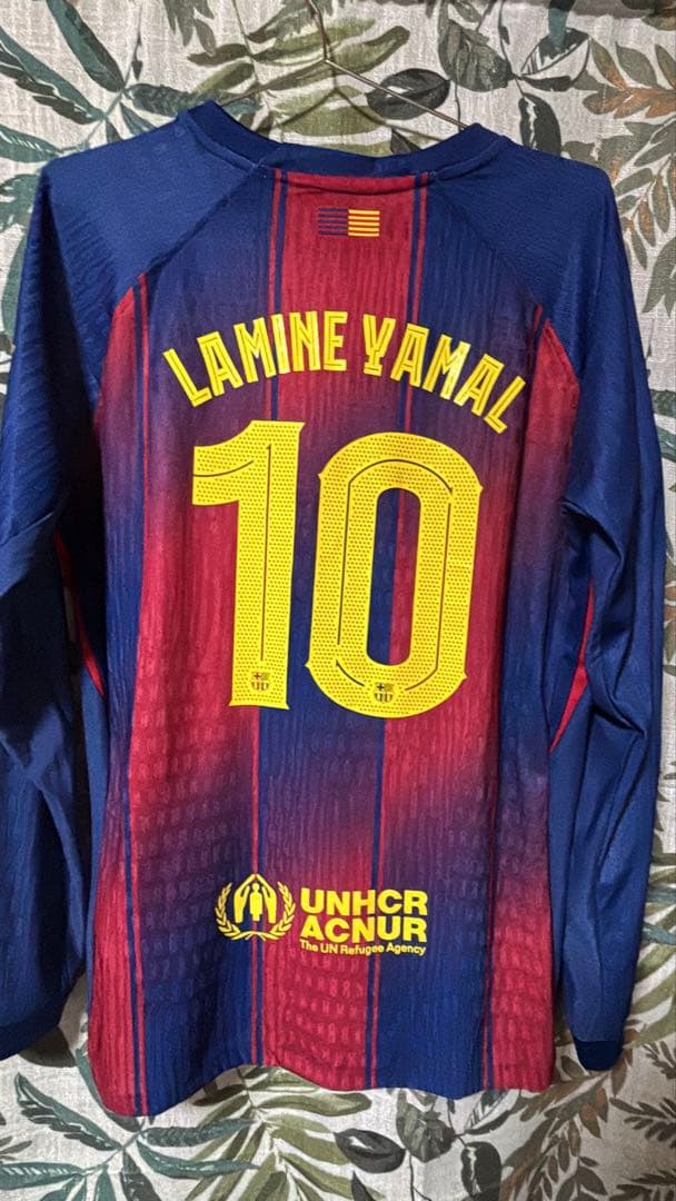 [CL仕様] FCバルセロナユニフォーム#10 LAMINE YAMALレプリカ