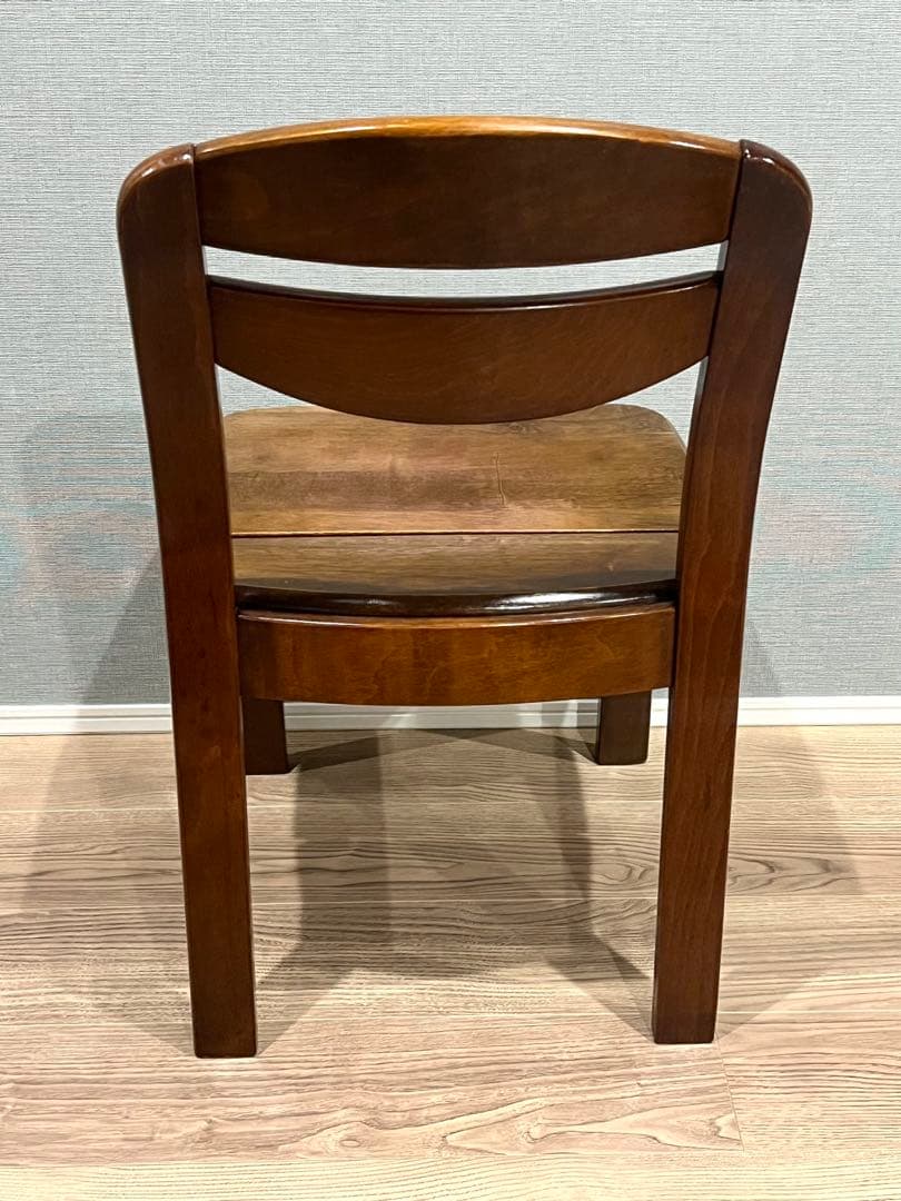 木製ダイニングチェア ヴィンテージ風 無垢調 在庫6脚