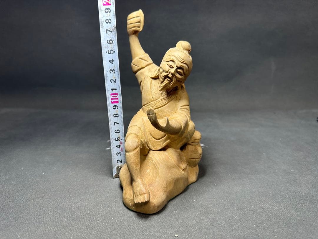 木彫り　骨董 木像　木製　仏教　密教　置物　骨董　アンティーク　魔除け　お守り