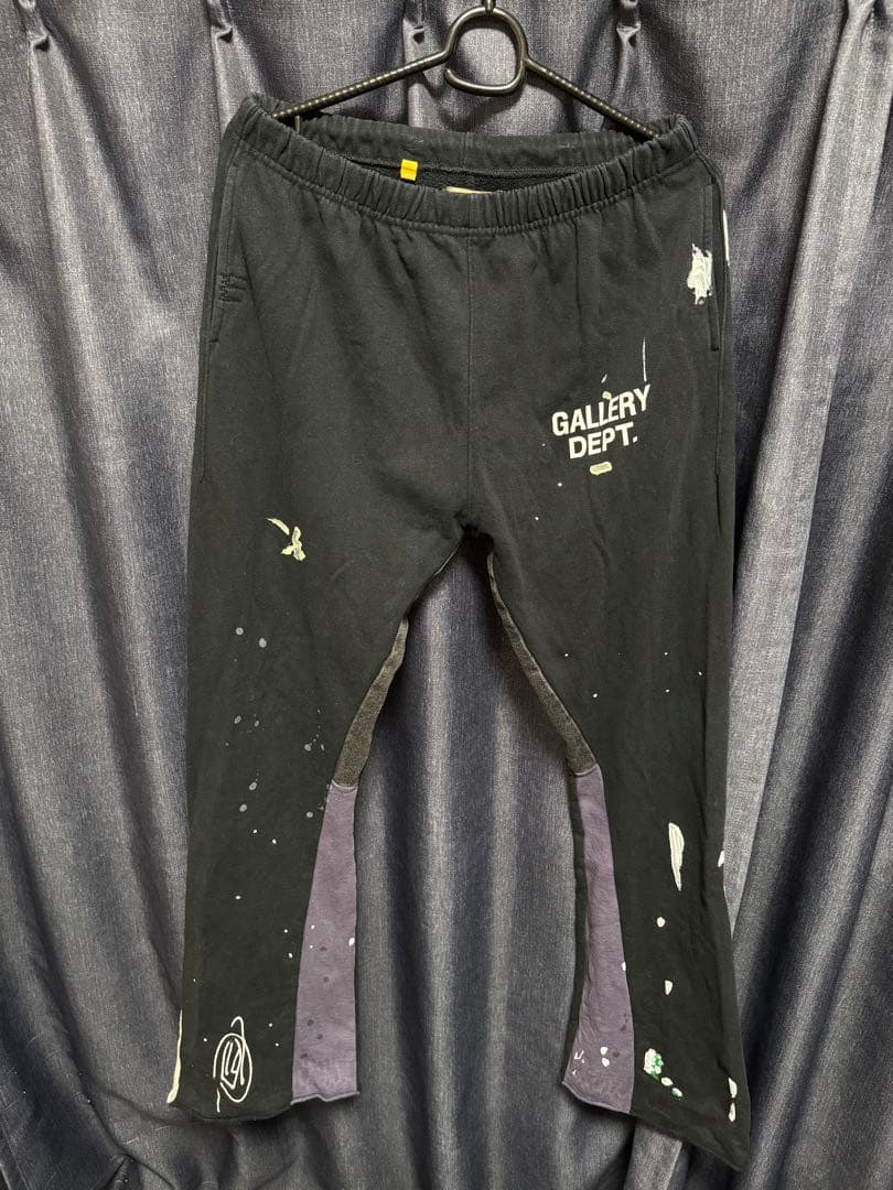 GALLERY DEPT フレアパンツ スウェットパンツ ペイント