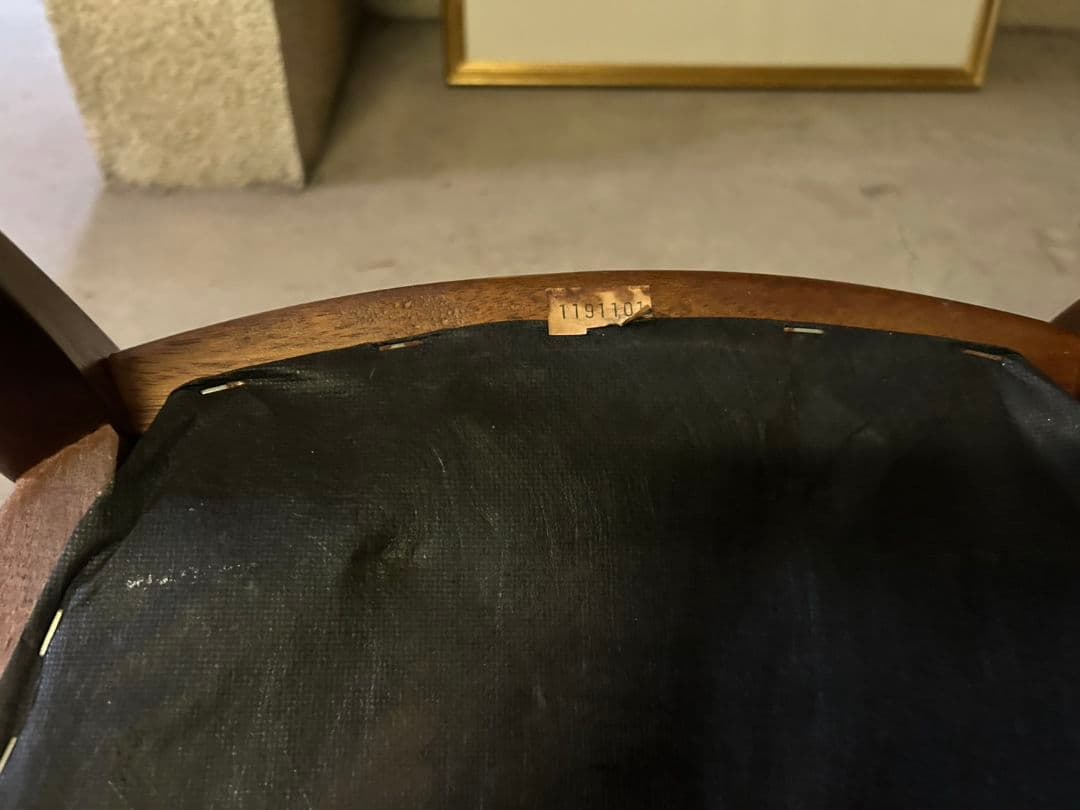 古いマルニ木工　ビンテージウッドチェア　2脚　引き取り限定！