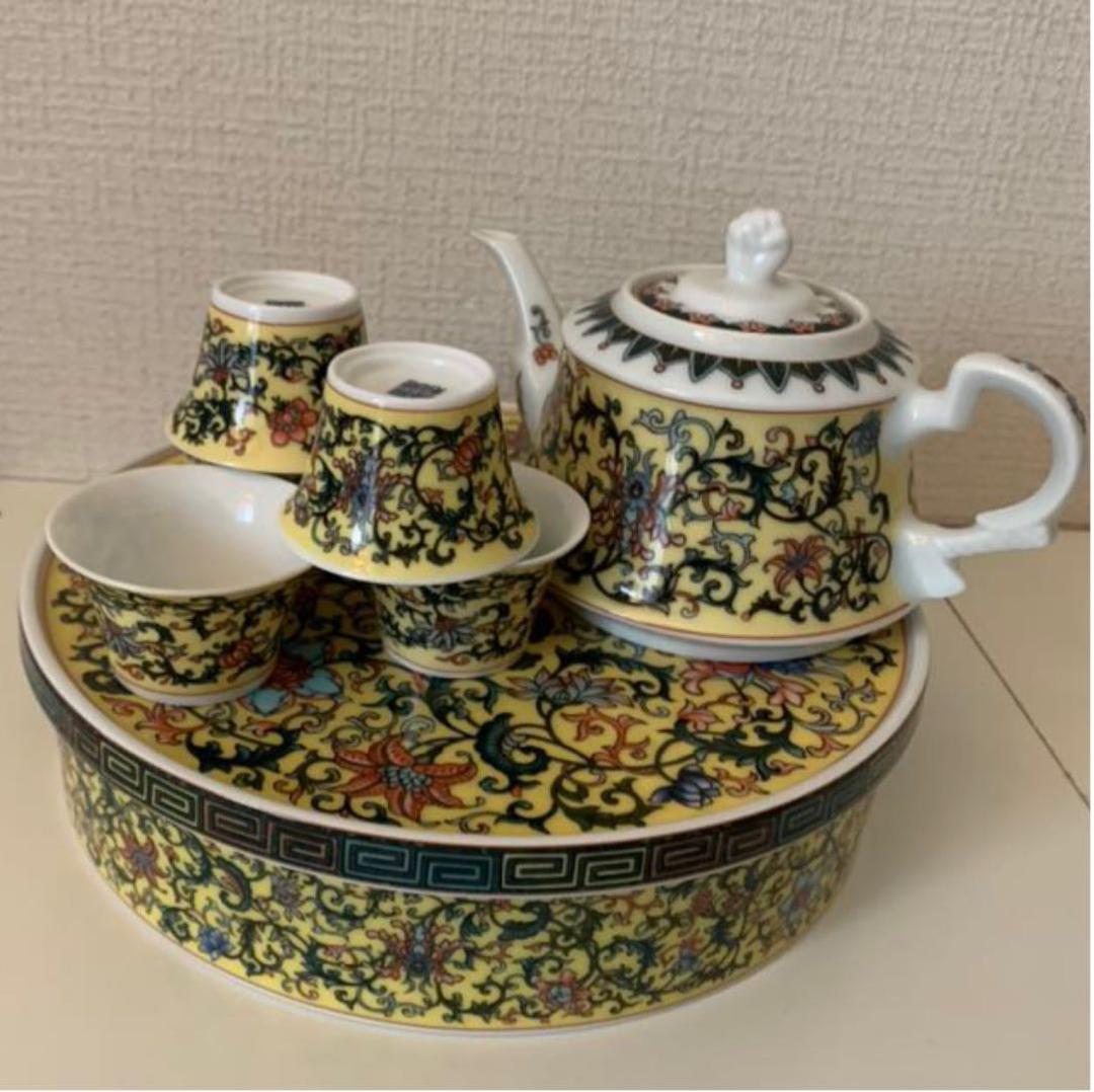 新品未使用 景徳鎮 茶器セット 中国茶用