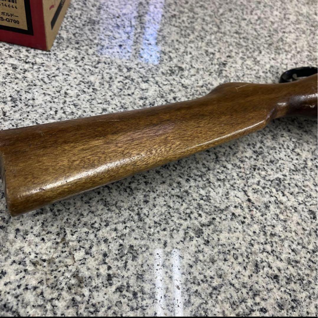 エアガン BS-52 ライフル 木製ストック 射的銃 モデルガン つづみ弾付き