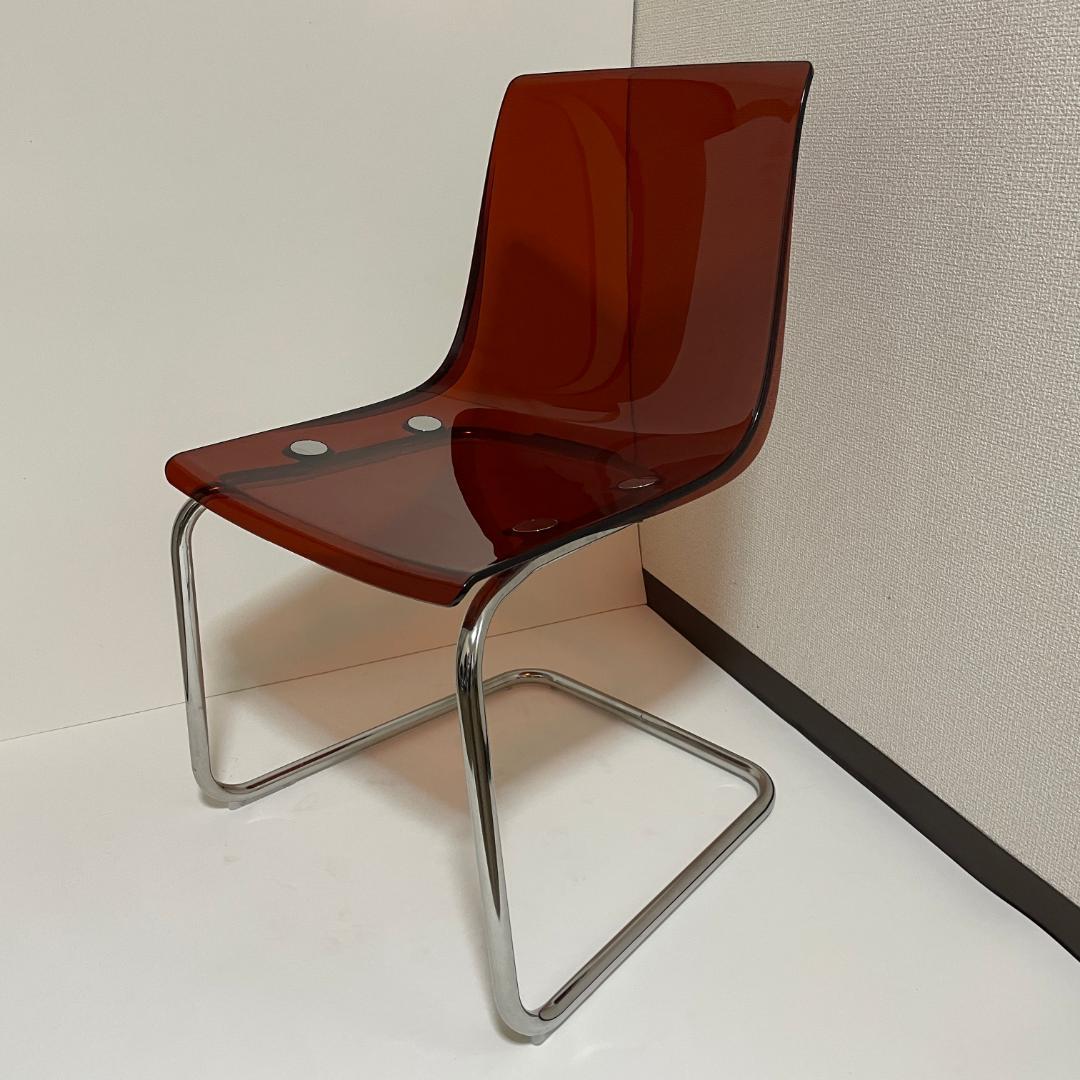 IKEA ダイニングチェア TOBIAS トービアス Brown red