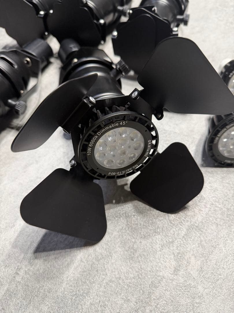 スポットライト+LEDライト 5個セット 高輝度