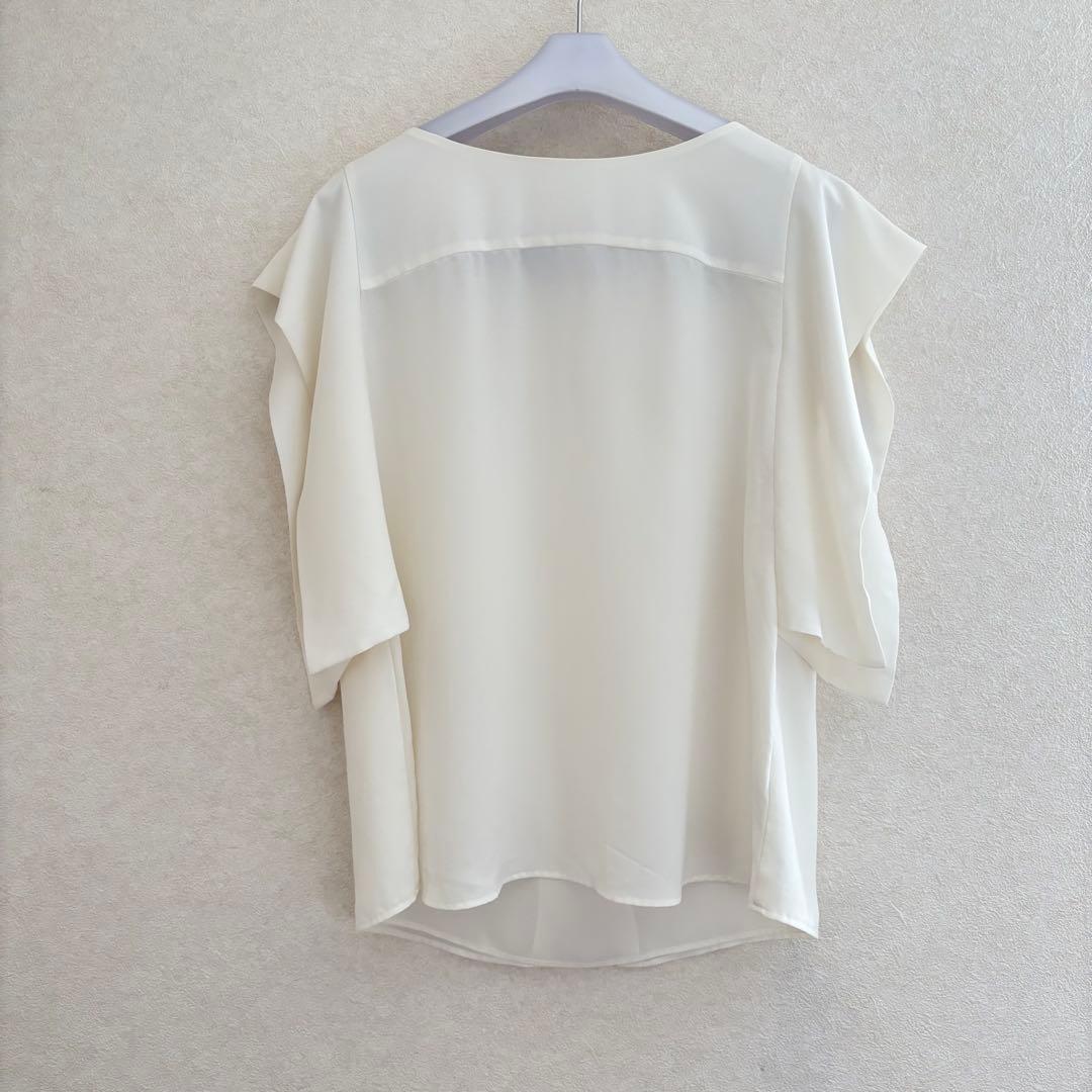 セオリーリュクス　半袖　ブラウス　トップス　カットソー　ノースリーブ