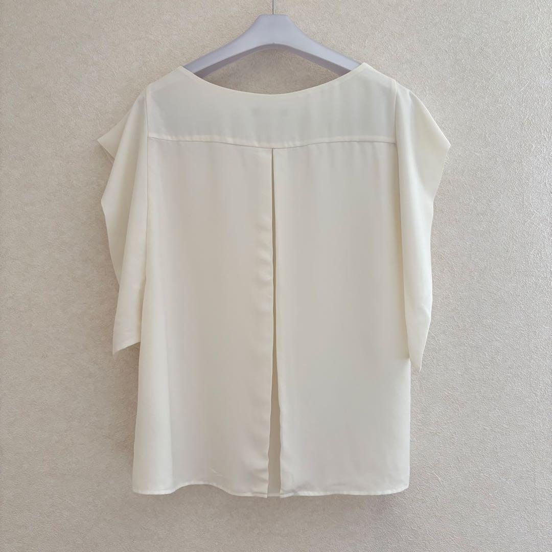 セオリーリュクス　半袖　ブラウス　トップス　カットソー　ノースリーブ