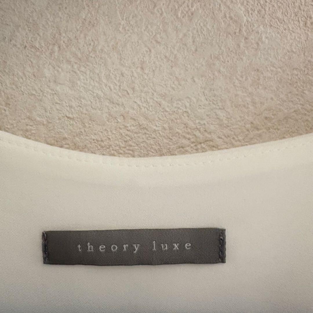 セオリーリュクス　半袖　ブラウス　トップス　カットソー　ノースリーブ