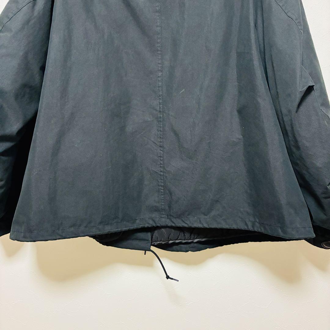 ほぼ未使用☆FREAK'S STORE　ショートモッズコート　黒　M　ライナー付