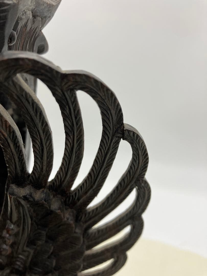 NYOMAN SETER 作家　ガルーダ　ヴィシュヌ神、インドネシア、バリ　黒檀