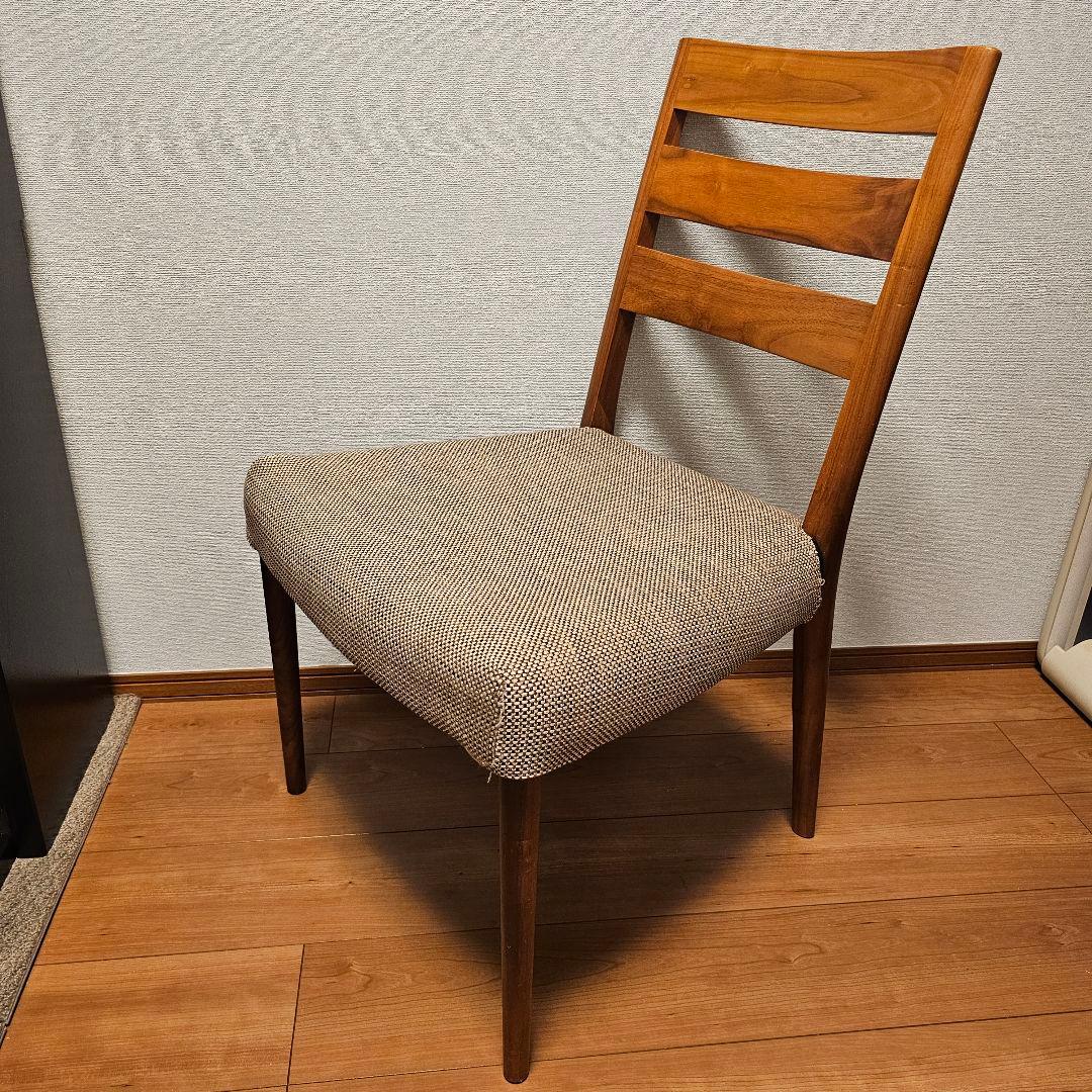 カリモク家具★アームレスチェア CT6155 ウォールナットナチュラル