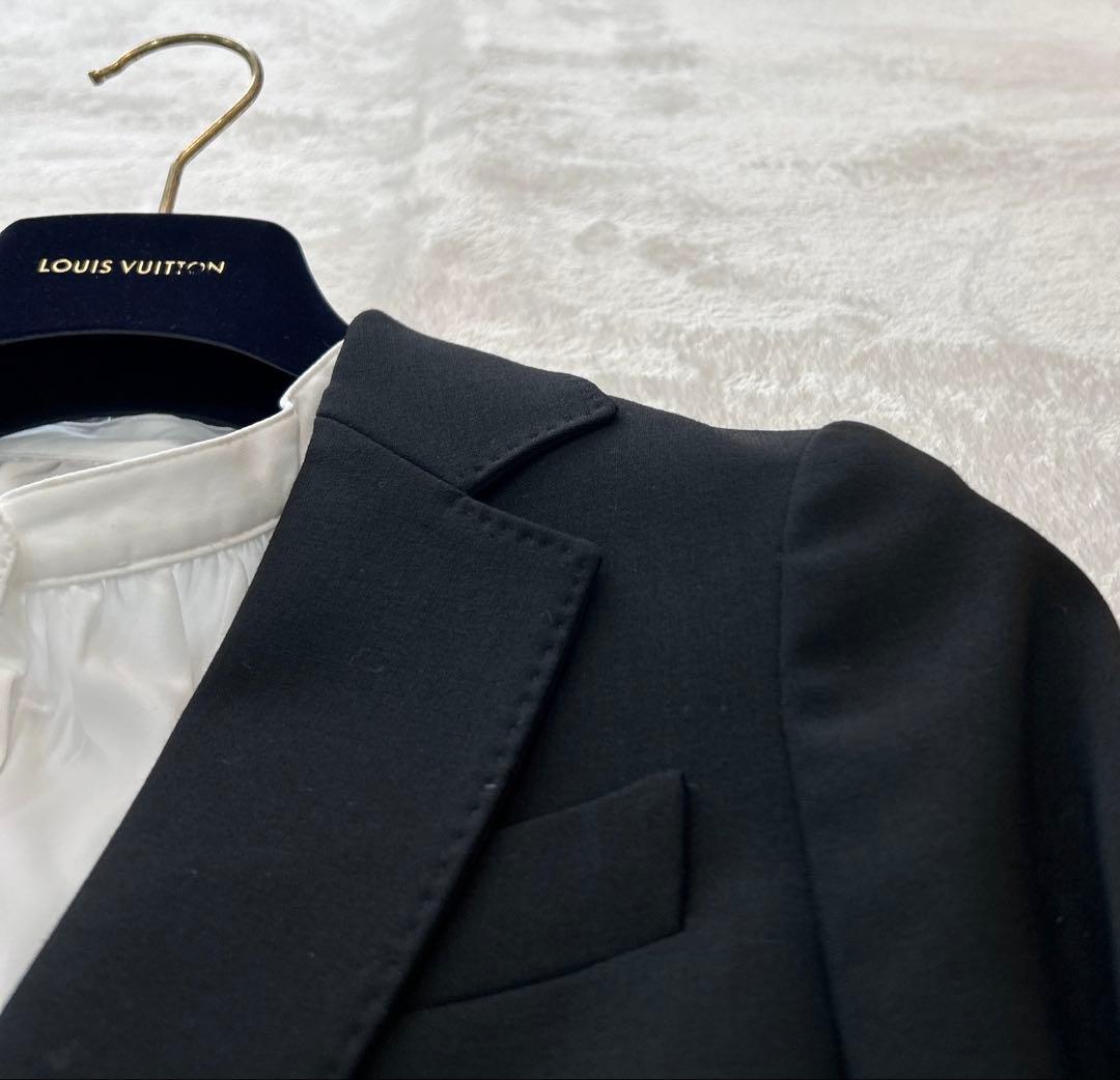 【美品】theory セオリー ブラックスーツ Sサイズ ビジネス 冠婚葬祭