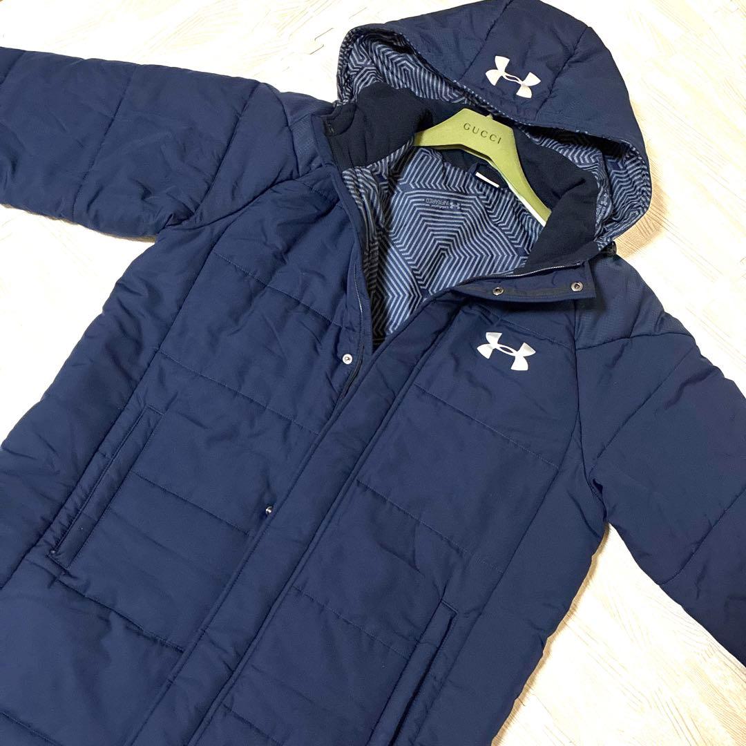 UNDER ARMOUR メンズ トレーニング ロングコートベンチコート