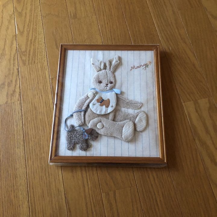 マニー　うさぎちゃん　コラージュ