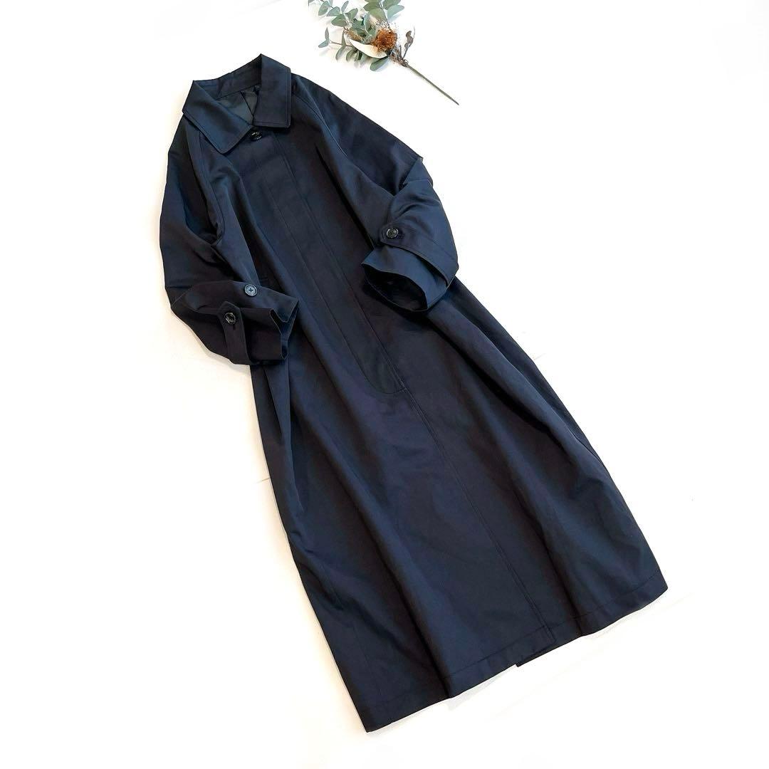 RIVE DROITE(リヴドロワ) オーバーステンカラーコート　ネイビー