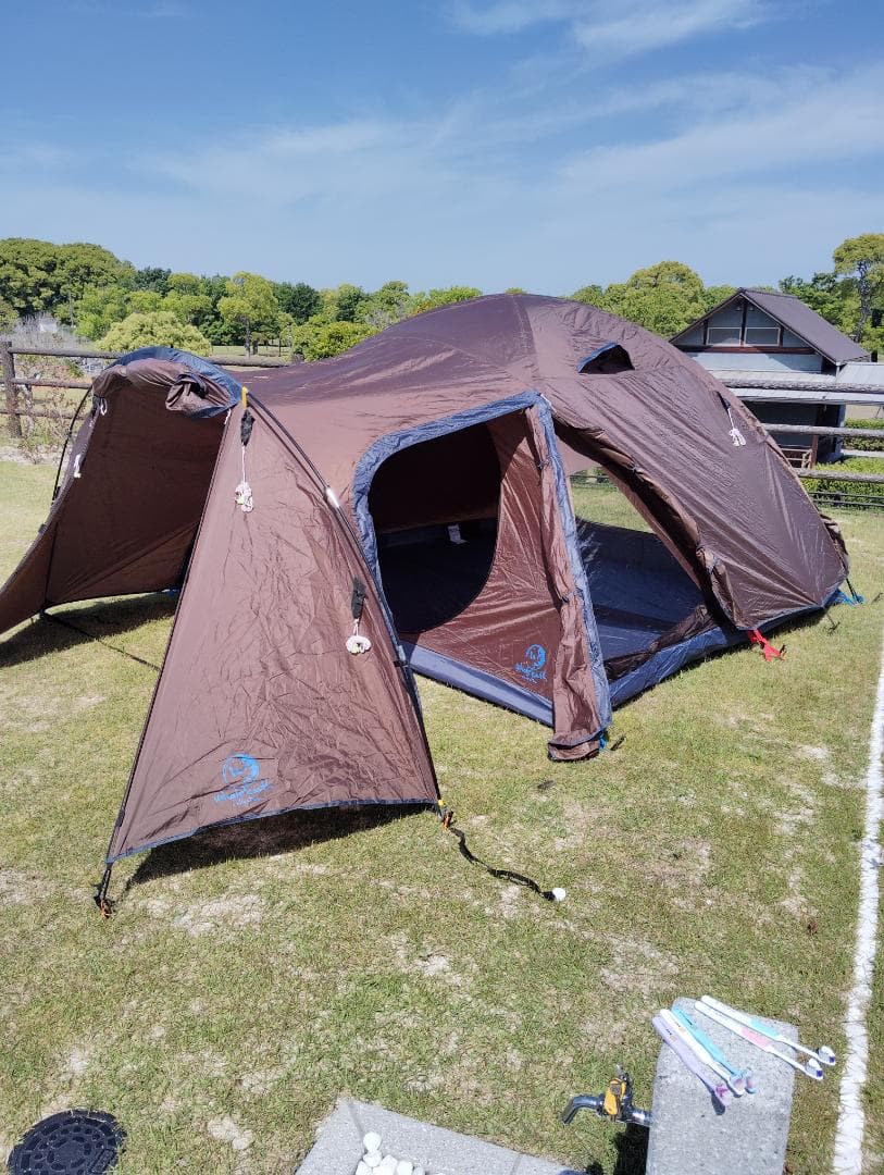 Whole Earth ホールアース アウトドアファミリーキャンプ2ルームテント