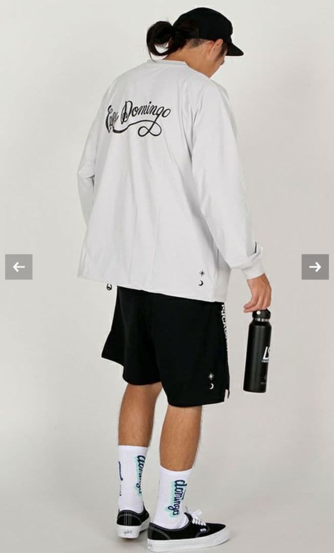 ルースイソンブラ　ドミンゴ　長袖　カットソー　ロングプラシャツ　xl