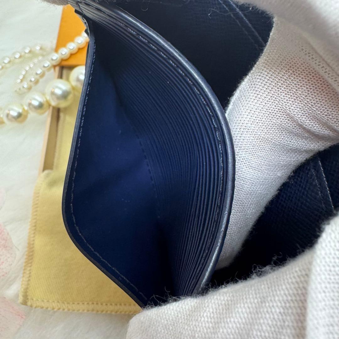 ルイヴィトン エピ ポルトフォイユ サラ 長財布 ブルー ネイビー 新型