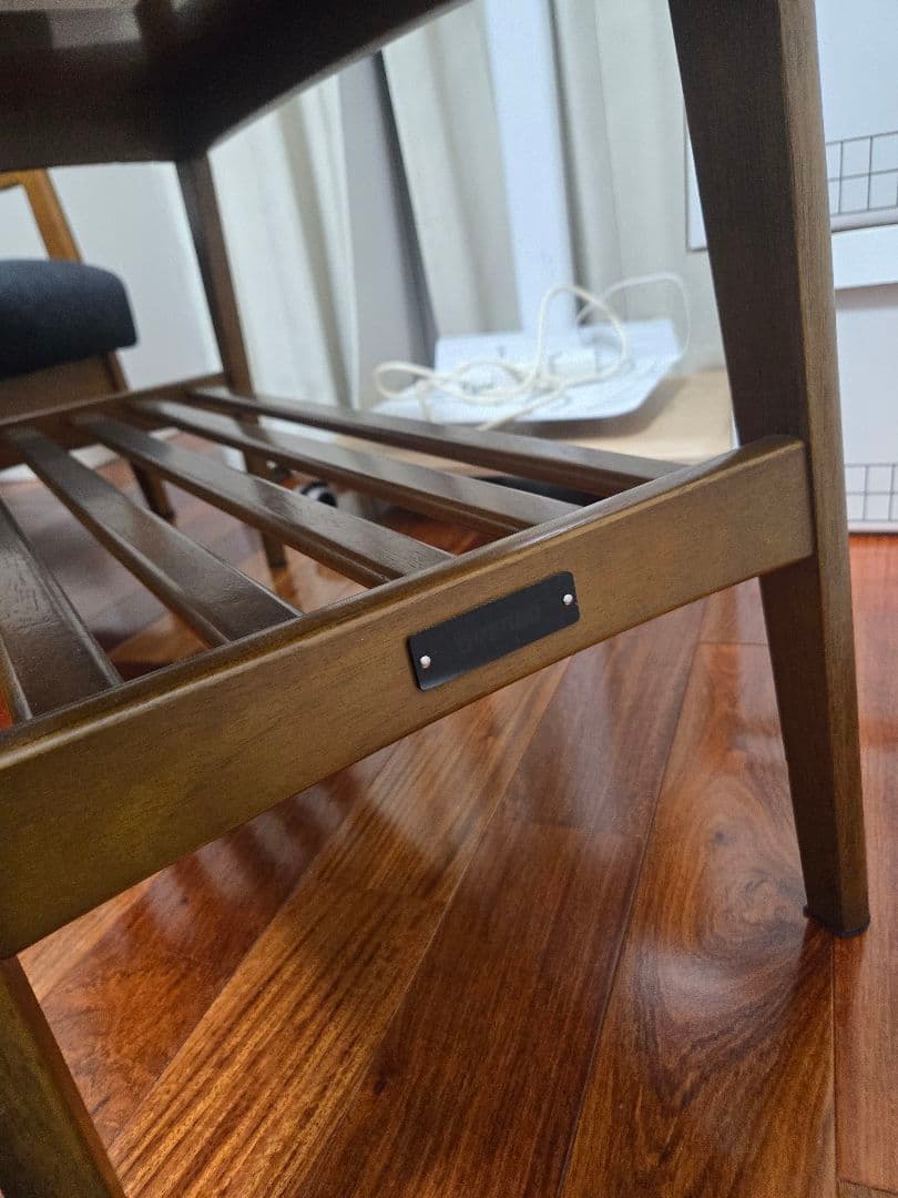 【セット】カリモク60 デニムリメイク Kチェア2シーター&ローテーブル