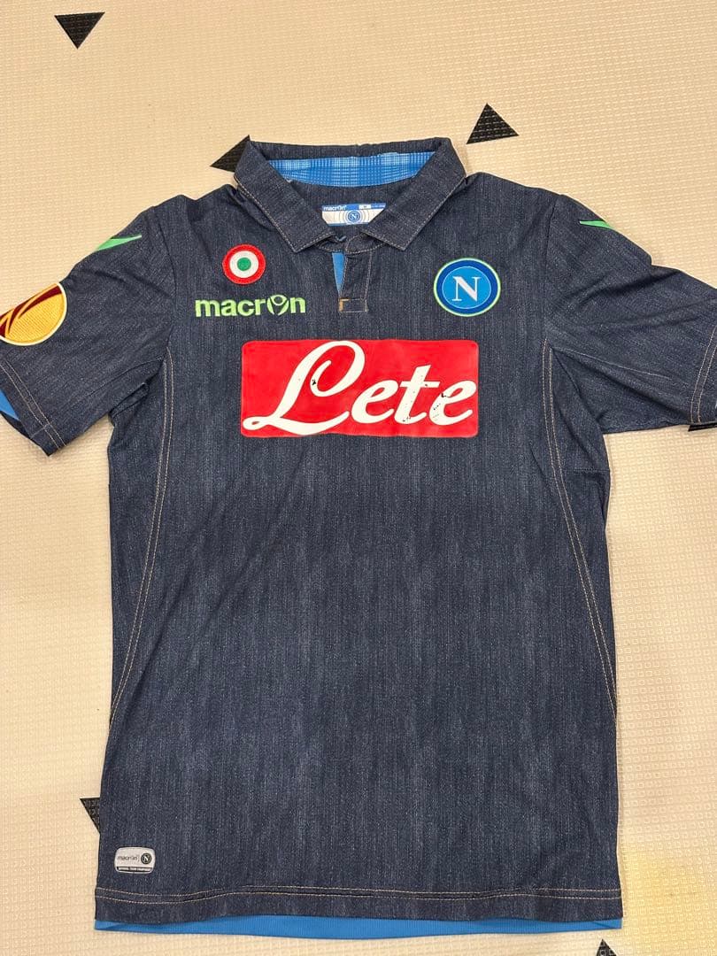 セリエA ナポリ ユニホーム 12-13シーズン デニム macron製