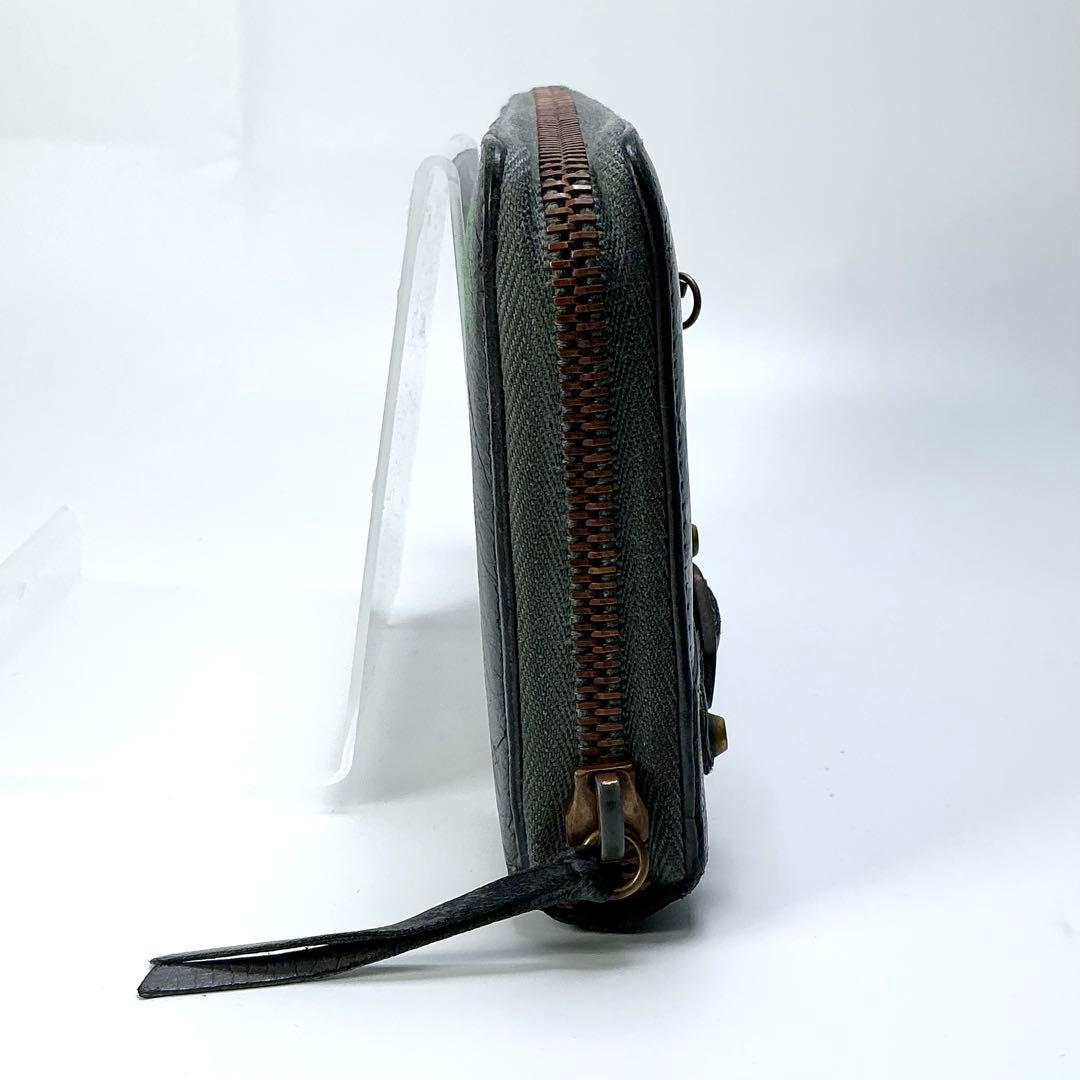 BALENCIAGA コンチネンタル グラフィティ ラウンドジップ