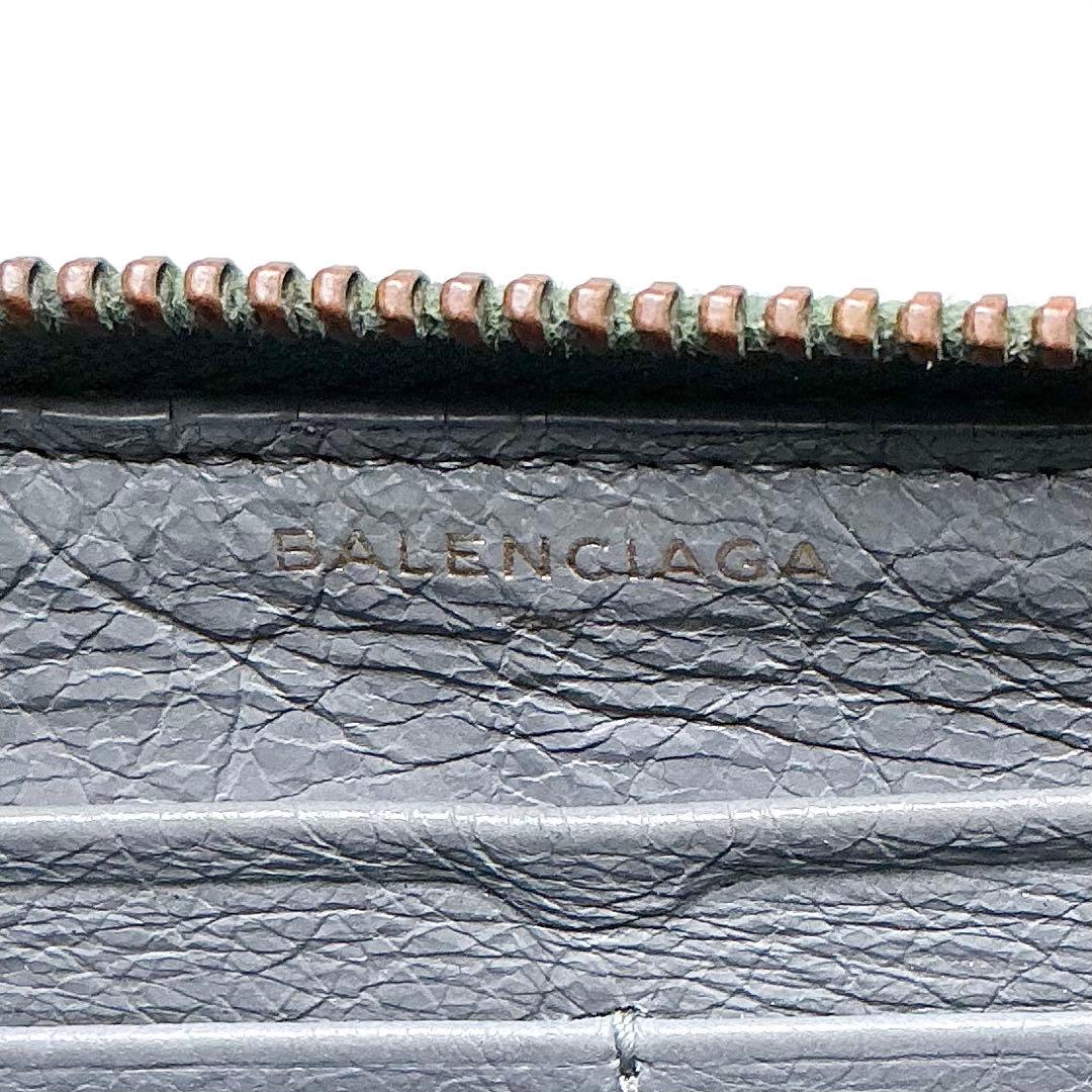 BALENCIAGA コンチネンタル グラフィティ ラウンドジップ