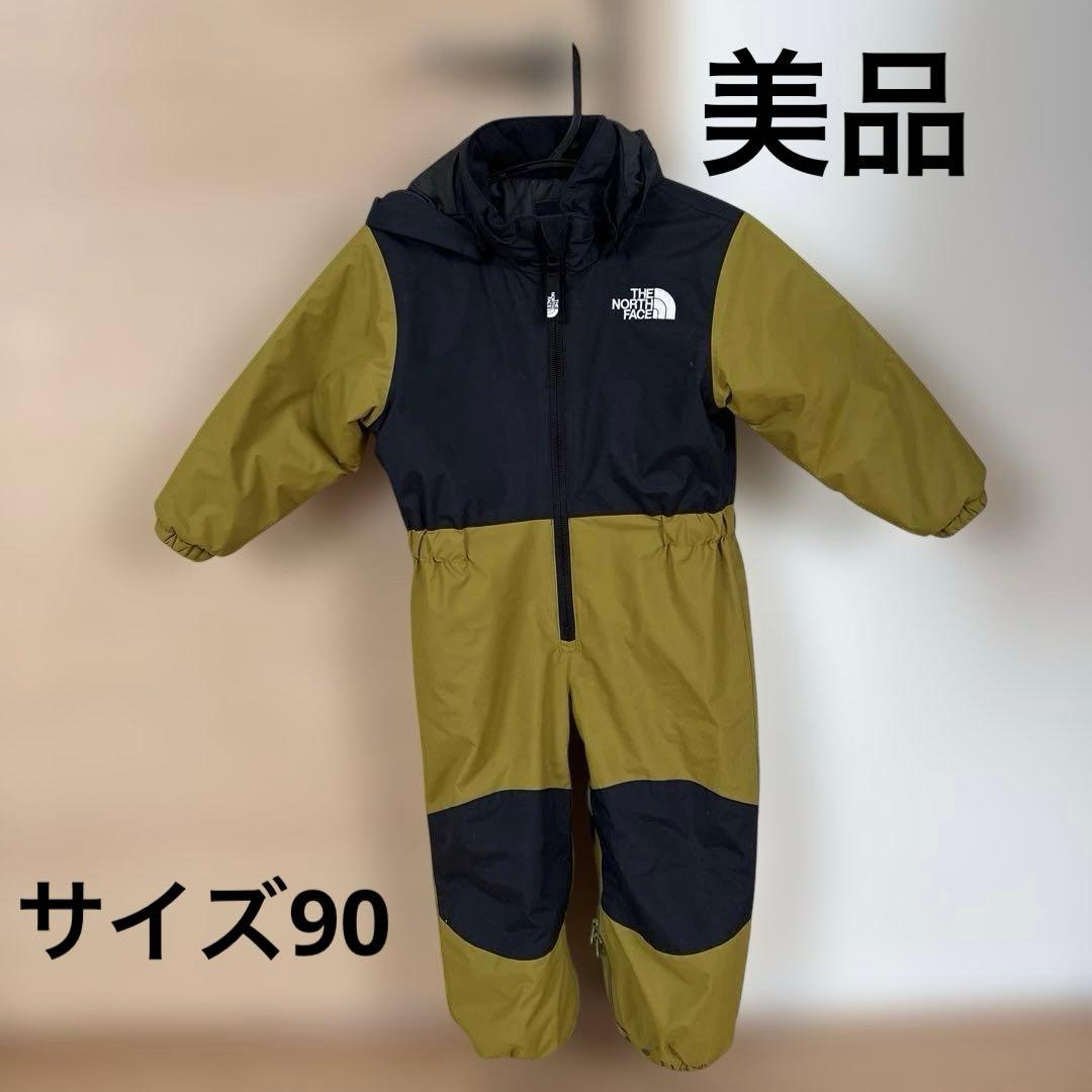 ノースフェイスベビー90 サルファーモス スノースーツ