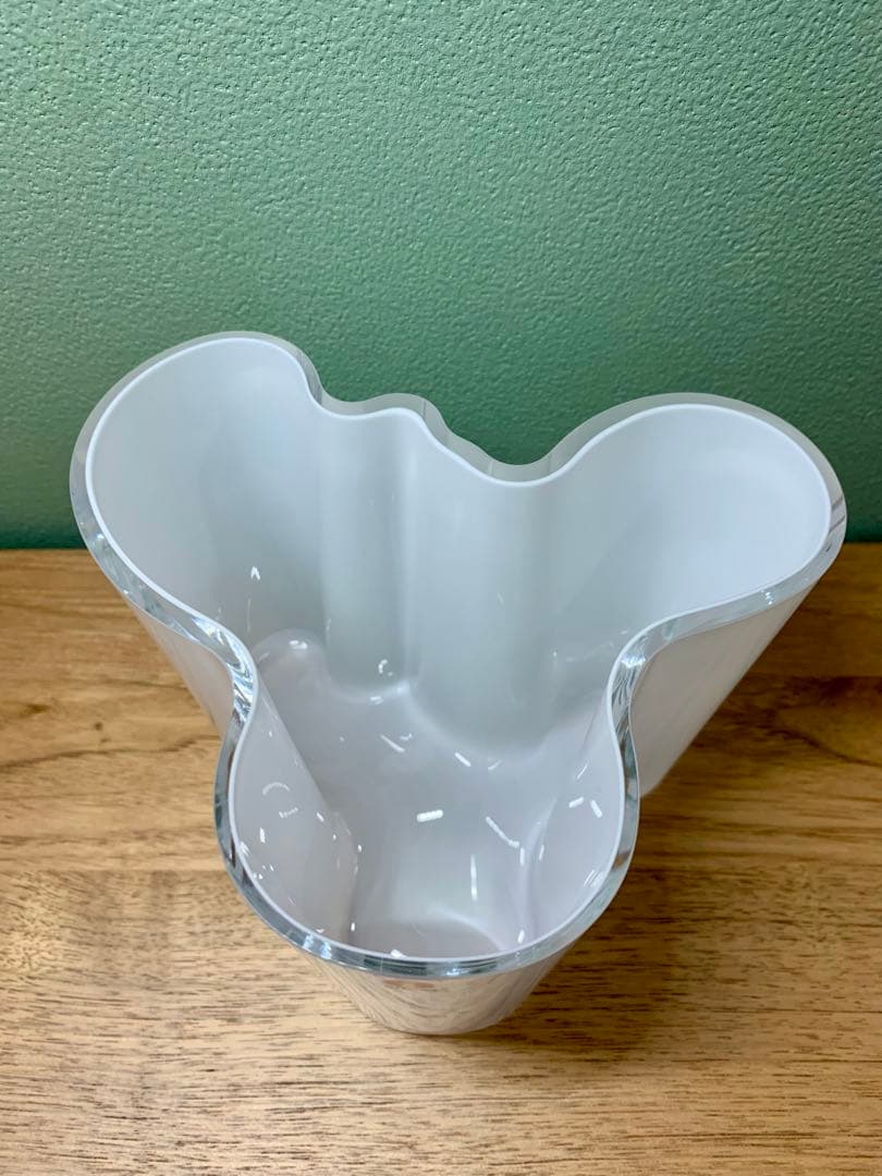  アアルト　フラワーベース ホワイト　120mm