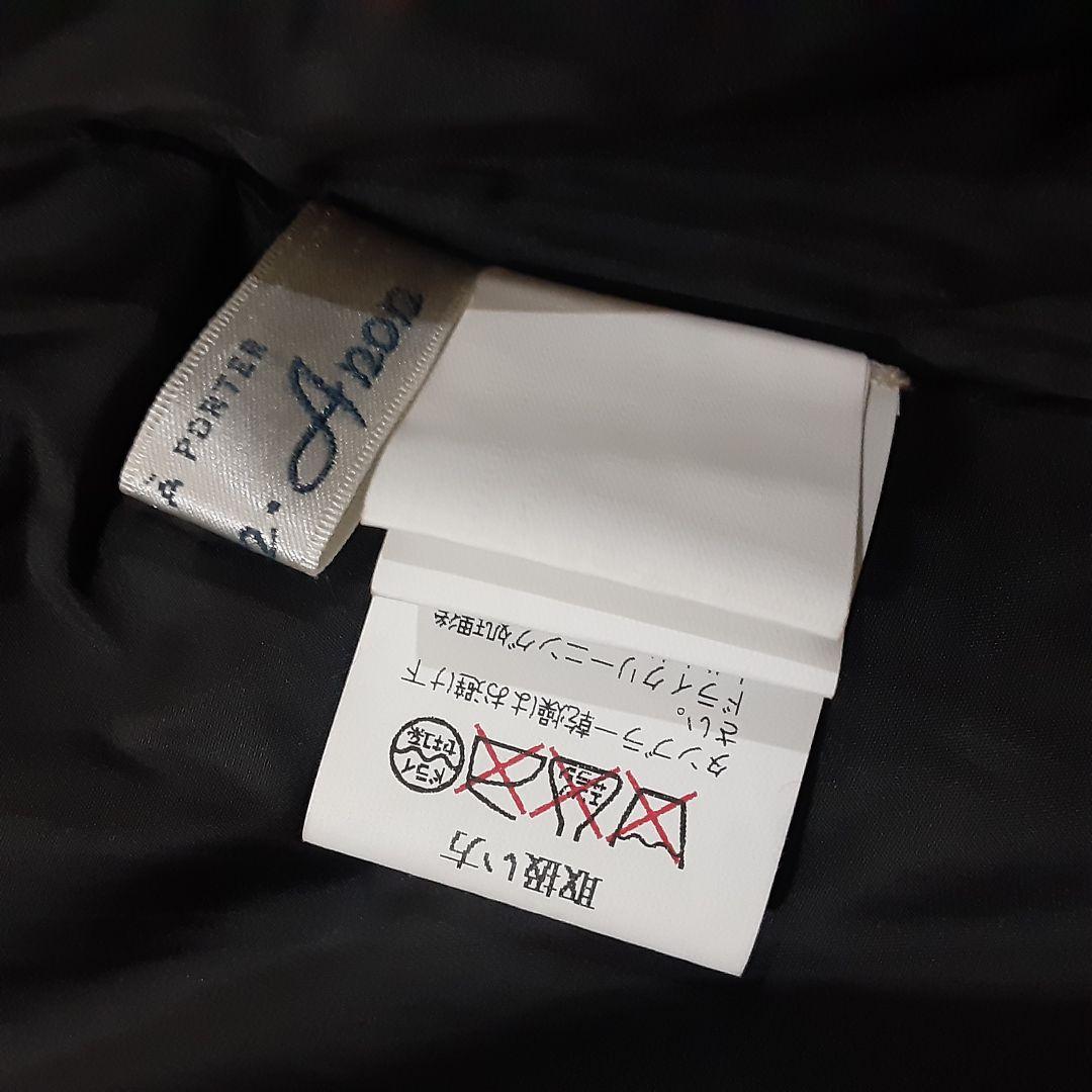 タグ付き新品　大きいサイズLL　ブルーフォックス　ダウンコート　黒　三越デパート