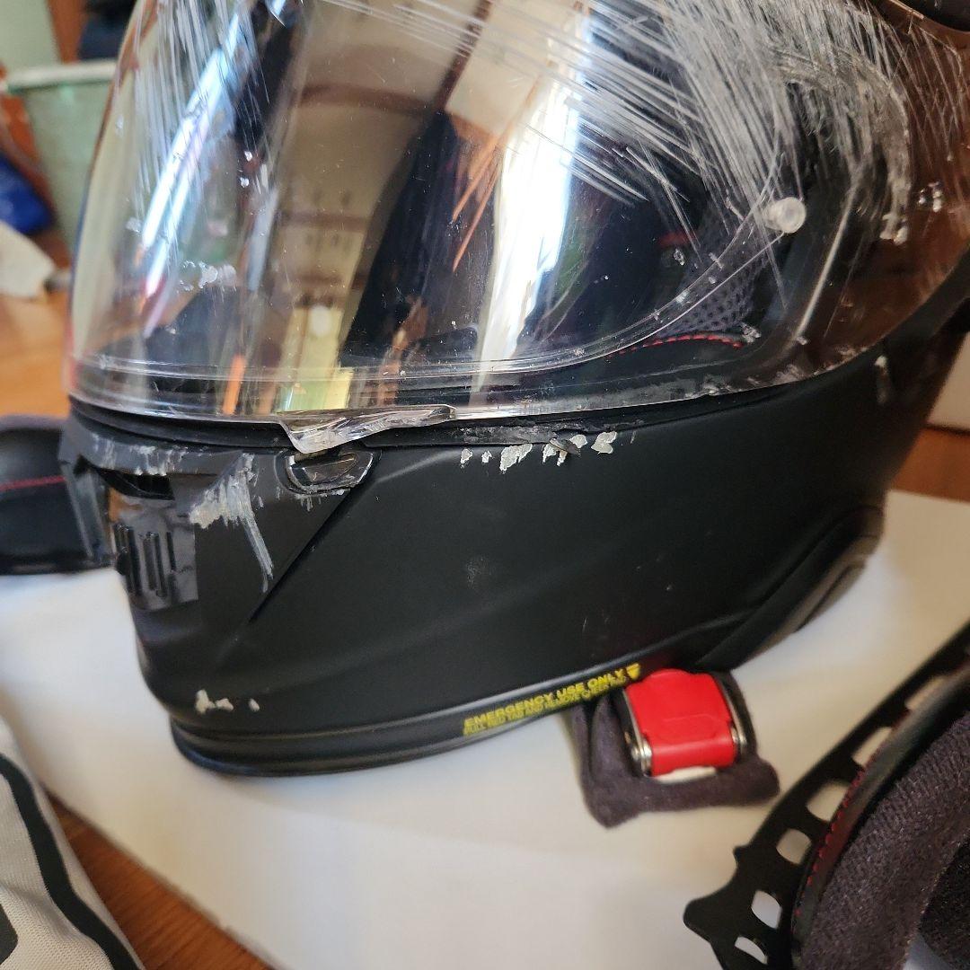 SHOEI フルフェイスヘルメット 黒　ジャンク品 返品不可