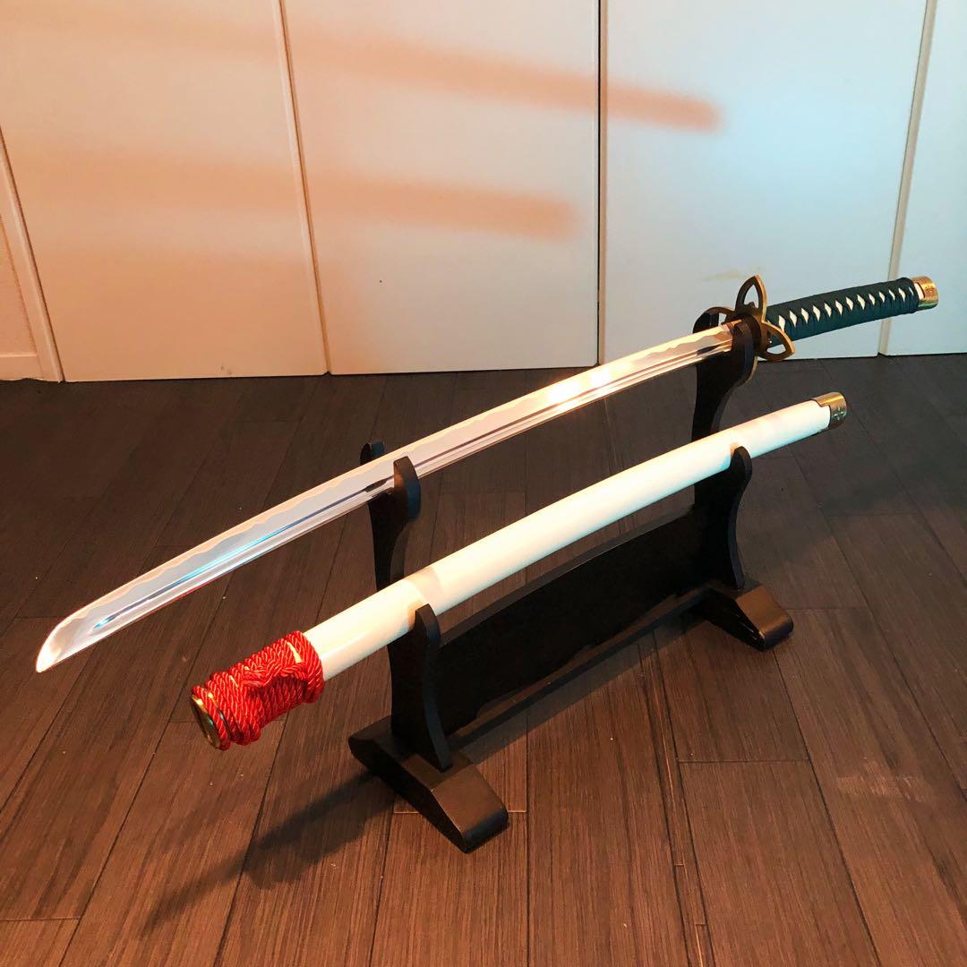 模造刀　刀　タシギ　時雨　白拵え　鬼滅　胡蝶　日輪刀　ワンピース