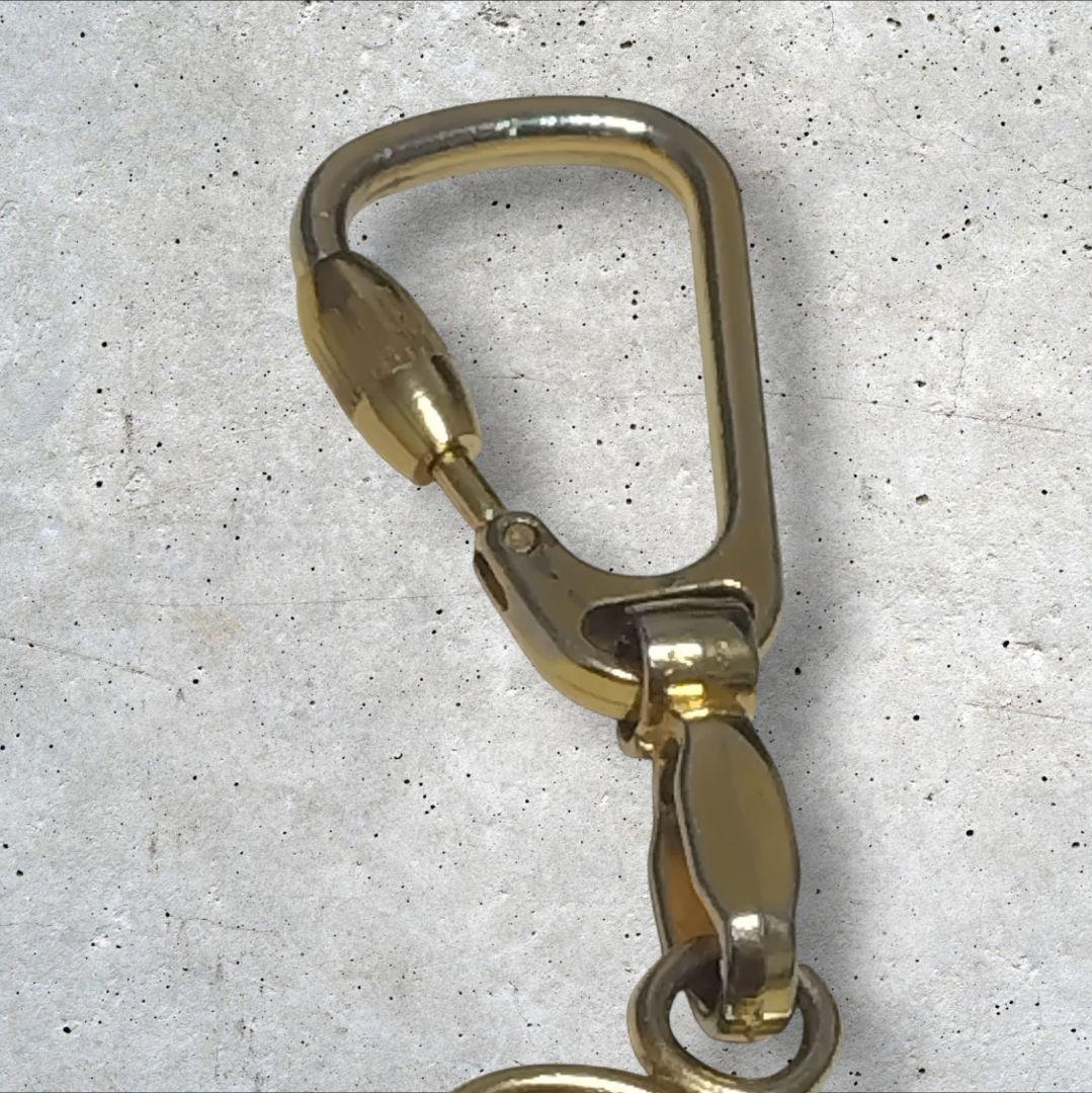 【完売品】 LOEWE ロエベ アナグラム レザー チャーム キーホルダー