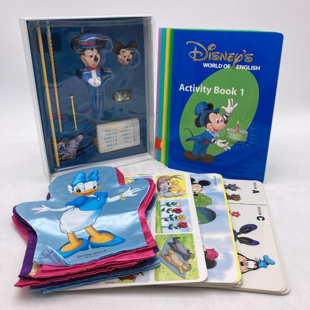 メインプログラム　絵本 CD　新子役DVD　ディズニー英語システム　405221