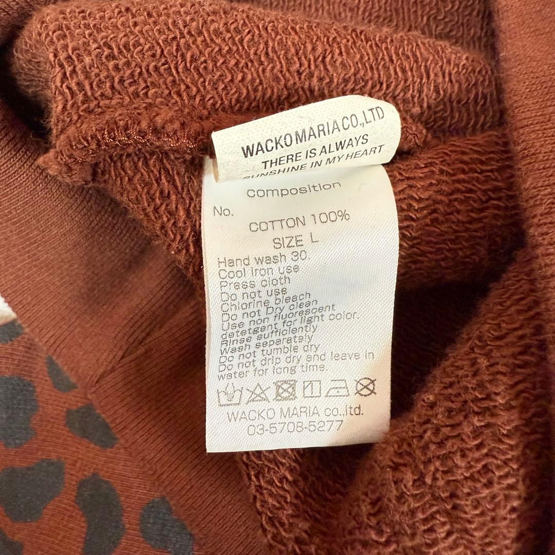 HAYASHI 様 WACKO MARIA 22AW レオパード柄 パーカー L