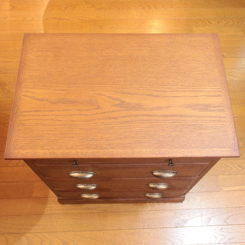 木製チェスト 4段引出 ナチュラル シンプルクラシック 699-857