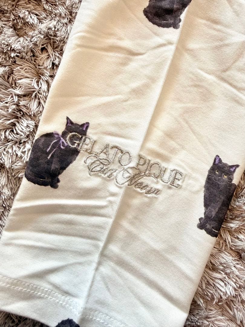 [新品国内正規品]ジェラピケ　CAT猫総柄上下ルームウェア