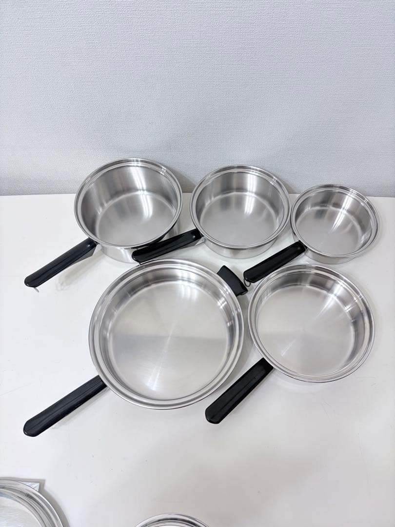 美品　アムウェイ　クイーンクック21ピース鍋セット